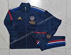 2023-2024 Arsenal Royal Blue Thailand Soccer Jacket Uniform-815
