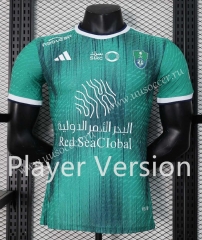 Player Version 2023-2024 Al-Ahli Saudi Green Thailand Soccer Jersey AAA-888