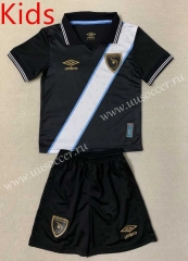 2023-2024 Guatemala 3rd Away Black&White Kids/Youth Soccer Uniform-AY