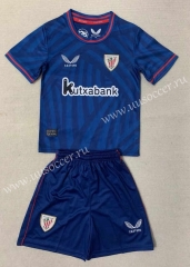 125th Anniversary Edition Athletic Bilbao Blue Soccer Unifrom-AY