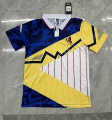 (S-4XL) Retro Version 1990 Chelsea Special Version Blue&Yellow Thailand Soccer Jersey AAA-9755