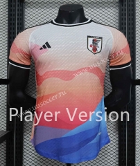 Player Version Japan Special Version Blue&Red&White Thailand Soccer Jersey AAA-888