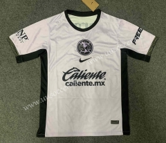 (S-4XL) 23-24 Pumas UNAM 2nd Away White Thailand Soccer Jersey AAA-GB