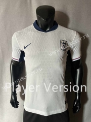 Player Version 2024-25 England Home White Thailand Soccer Jersey AAA-4691