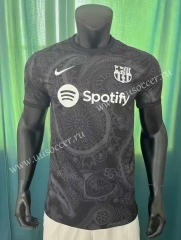 2023-2024 Barcelona Special Version Black Thailand Soccer Jersey AAA-305
