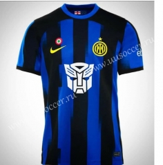 (need choose ads)special edition 2023-2024 Inter Milan Blue Thailand Soccer Jersey AAA-403