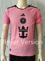Player version  2023-2024 Inter Miami CF Home Pink Thailand Soccer Jersey AAA-807