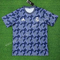 (S-4XL) 2023-2024 Real Madrid Purple&Grey Thailand Soccer Jersey AAA-403