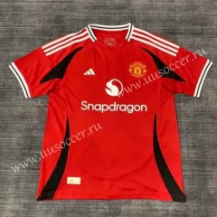 24-25 Manchester United Home  Red Soccer Jersey AAA-2818