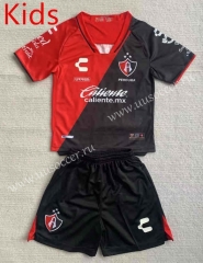 23-24 Atlas FC Home Red&Black Kid/Youth Soccer Uniform-AY