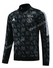 2023-2024 Ajax Black Thailand Soccer Jacket-LH