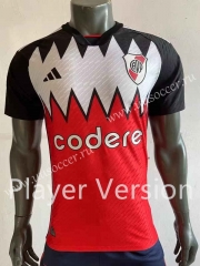 Player Version 23-24 River Plate Away Red Thailand Soccer Jersey AAA-518