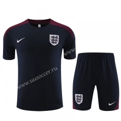 2023-24 England Black Soccer Uniform-418
