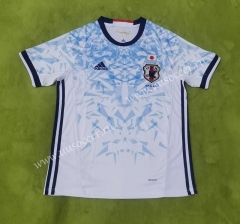 Retro Version 16-17 Japan Away Blue&White Thailand Soccer Jersey AAA-9755