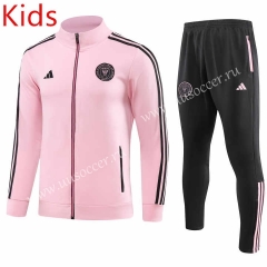 2023-2024 Inter Miami Pink Kids/Youth Soccer Jacket Uniform-GDP