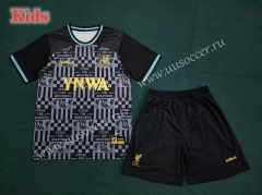 2023-2024 Liverpool Joint model Gray Kids/Youth Soccer Uniform