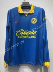2023-2024 Club America Blue LS Thailand Soccer Jersey AAA-422