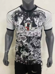 2023-24 Japan Football Boy Cartoon Version Black&White Thailand Soccer Jersey AAA-416