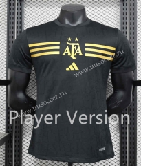 Player Version Argentina Special Version Black Thailand Soccer Jersey AAA-888