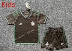 2023-24  Celtic Away Black kids Soccer Uniform-GB