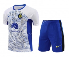 2024-2025 Inter Milan White&Blue Thailand Soccer Uniform-418
