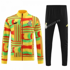 2023-2024 Ghana Yellow Thailand Soccer Jacket Unifrom-4627