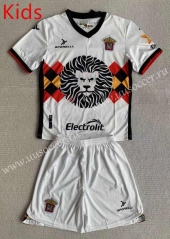 2023-2024 Leones Negros Away White kids Soccer Unifrom-AY