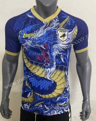 2024-2025 Japan Dragon Design Blue Thailand Soccer Jersey AAA-416