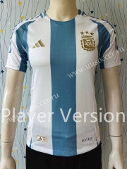 Player Version 2024-2025 Argentina Home Blue&White Thailand Soccer Jersey AAA-807