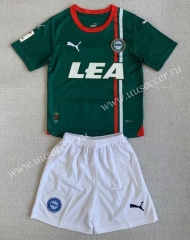 2023-2024 Deportivo Alavés Away Green Soccer Uniform-AY