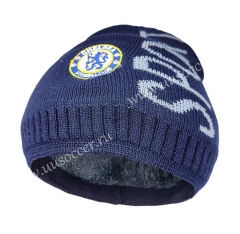 Chelsea Blue Hat Soccer Fleece Cap