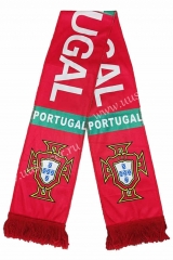 Portugal Red Soccer Scarf