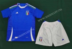 2024-2025 Italy Home Blue Soccer Uniform-3454