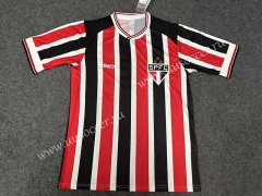 (s-4xl)2024-25 Sao Paulo Futebol Clube Black&Red Thailand Soccer Jersey AAA-GB