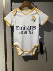 2023-24  Real Madrid Home White  Soccer Baby Uniform