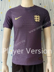 Player Version 2024-25 England Away Purple  Thailand Soccer Jersey AAA-807