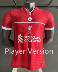 Player Version 2024-2025 Liverpool Jointly-Designed Red Thailand Soccer Jersey AAA-518