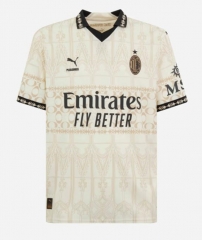2024-25  AC Milan White Thailand Soccer Jersey AAA