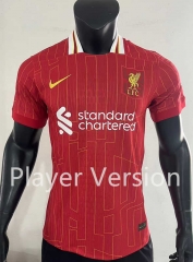 Player Version 2024-2025 Liverpool Home Red Thailand Soccer Jersey AAA-SJ