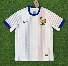（s-4xl）2024-2025 France Away White Thailand Soccer Jersey AAA-403