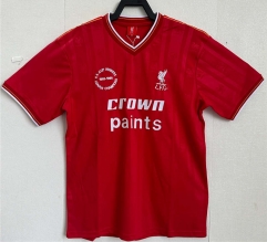 Retro Version 1985-1986 Liverpool Home Red Thailand Soccer Jersey AAA-9171