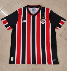Player version 2024-2025 Sao Paulo Futebol Clube Away Black&Red Thailand Soccer Jersey AAA-888