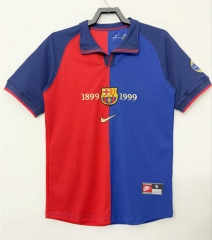 Retro Version 1899-1999 Barcelona Home Red&Blue Thailand Soccer Jersey AAA-811