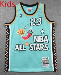 1996 NBA All Star Game Green #23 Kids/Youth NBA Jersey-1380