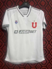 2024-2025 Universidad de Chile Away White Thailand Soccer Jersey AAA-7209