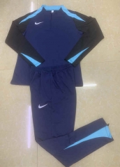 Nike Royal Blue Thailand Soccer Tracksuit-411