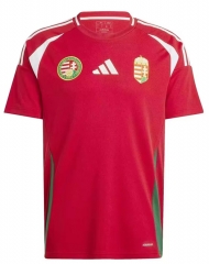 2024-25 Hungary Away Red  Thailand Soccer Jersey AAA-9858