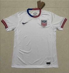 （s-4xl）2024-25 USA Home White Thailand Soccer Jersey AAA-818