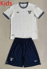 2024-25 SS LazioAway White kids Soccer Uniform-AY