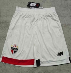 2024-2025 Sao Paulo Futebol Clube Home White Thailand Soccer Shorts AAA